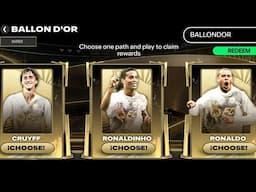 FREE 103-105 MILESTONE & BALLON D'OR REDEEM CODE!! BALLON D'OR EVENT IS HERE FC MOBILE 25!