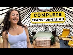 Transforming our Yurt in 4 Days | Complete Decoration