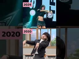 Lisa Crab Dance 2024 vs 2020 #blackpink #lisa