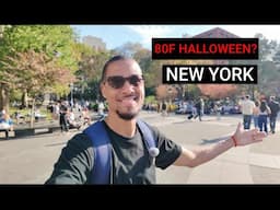 Walking NYC - NYC Hottest Halloween? (80F, 27C)