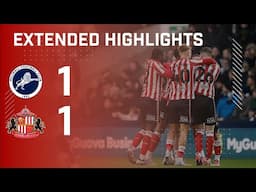 Extended Highlights | Millwall FC 1 - 1 Sunderland AFC