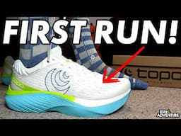 UNEXPECTED PERFORMANCE! Topo Athletic Atmos FIRST RUN review | Run4Adventure