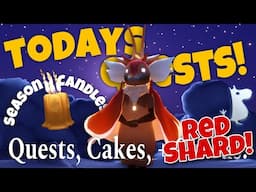 ALL Dailies - Season Candles, Quests, Treasure Cakes, and Red Shard - Vault of Knowledge Oct 29