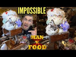 RESTAURANT TRIES TO MAKE ME FAIL & MAKES FOOD CHALLENGE BIGGER (Like The Other 3000 People)