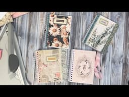 Dollar Tree Notepads into Mini Junk Journals