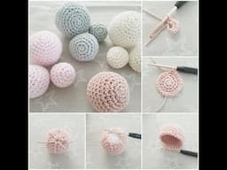 Tejer bolas - bolas en crochet de BerlinCrochet