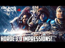 Gears of War 4 HORDE MODE 3.0 First Impressions