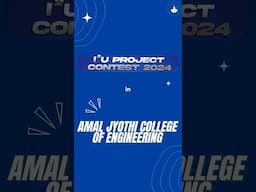 I^2U Project Contest 2024.... #amaljyothi #campuslife #bestengineering #futureatajce #projectcontest