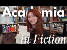 Books Set in Academia Dark Academia, Oxford, etc | Recommendations & TBR