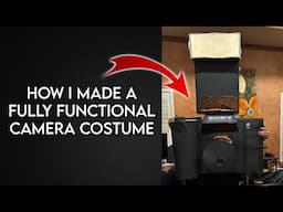 How I Made a Camera Costume That Works!