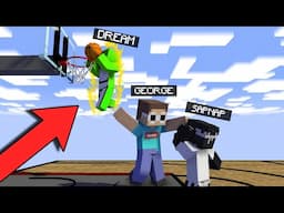 Dream and George BULLYING Sapnap in Minecraft Basketball