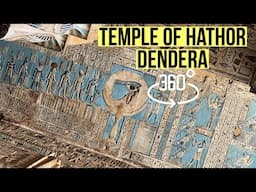 Temple of Hathor at Dendera 360 VR Tour, Ancient Egypt's Most Preserved Temple