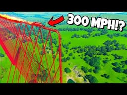 Exploiting physics to create the FASTEST roller coaster in Planet Coaster 2!