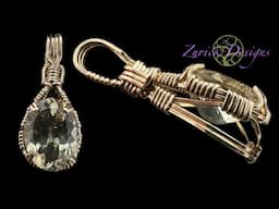 Wire Wrapped Prong Setting Tutorial for DEEP CUT Faceted Gemstones