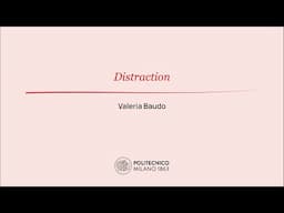 Distraction (Valeria Baudo)