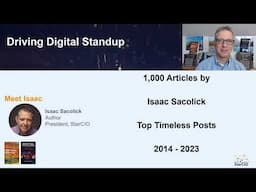 1,000 Articles by Isaac Sacolick - Top Timeless Posts 2008 - 2023 on Digital Transformation