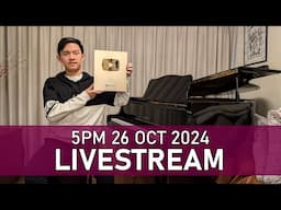 SATURDAY Piano Livestream 5PM - Jazz and Piano Covers