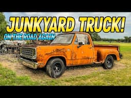 Will It Run and Drive? JUNKYARD Dodge Truck Revived!