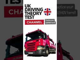 The Official DVSA Theory Test for Drivers of Large Vehicles #driving_license #driving_test #driving