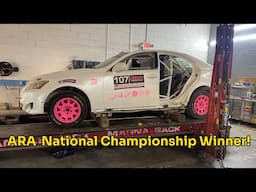 Rebuilding a Wrecked is350 Rally Race Car.