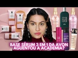 TESTANDO A BASE SERUM 3 EM 1 DE AVON E CHEIRANDO COMPRINHAS | Duda Fernandes