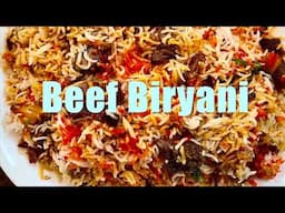 Beef Biryani using Ninja Foodi