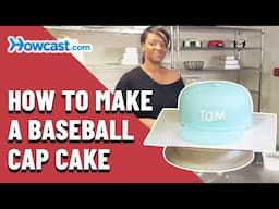 How to Make A Baseball Cap Cake