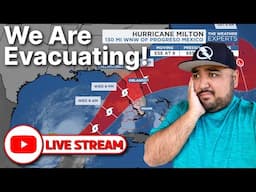 🔴 LIVE STREAM! Hurricane Milton Is Coming! Our Evacuation Plans? Live Q&A!