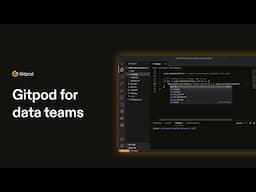 Gitpod for data teams in 120 seconds