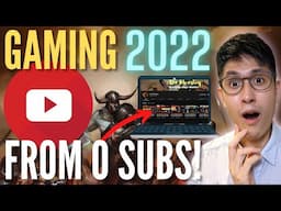 How to Start a Viral YouTube Gaming Channel in 2022 | My Current Results and Plans!