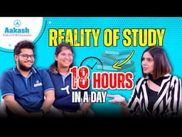 Can You Study 18 Hours a Day? NEET Topper Reveals the Truth! #study18hours #neet #toppersecrets