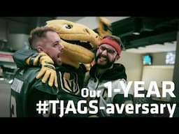 1-YEAR Vegas Golden Knights #TJAGS-aversary