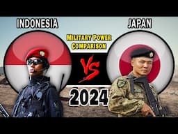 Indonesia vs Japan Military Power Comparison 2024 #militarypower