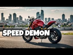 Fastest Ducati Monster 1200 R 2024 Crazy Moves