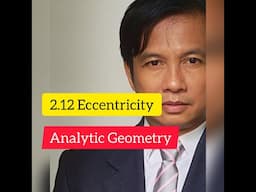 Eccentricity (Analytic Geometry)