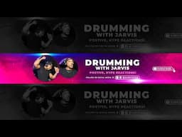 Drumming with Jarvis Live Stream