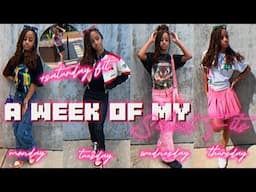 A WEEK OF MY SCHOOL OUTFITS|+saturday fit|TheLifeOfSamayah