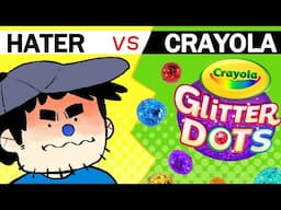 Crayola's WORST Reviewed Product Finally Made Me Snap (glitter dots)