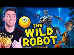 THE WILD ROBOT made me cry...  REVIEW