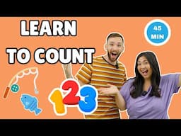 Learn To Count For Littles | Counting, Fishing, Crafts, Park, and Playing