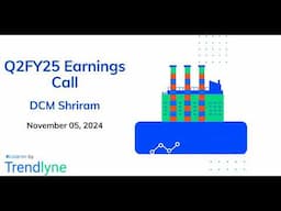 DCM Shriram Earnings Call for Q2FY25