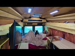 A (Realistic) Boring Rainy day Living in My Van