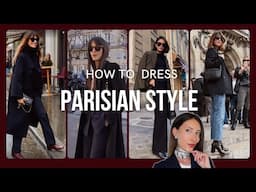 How To Dress Parisian Style For Winter