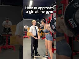 How to approach a girl at the gym