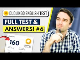 Get Ready for the Duolingo English Test 2024 - Full Test & Answers No. 6