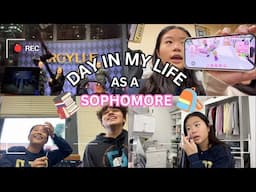 Day in my life as a SOPHOMORE in HIGHSCHOOL | vlog, movie premiere, grwm