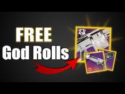 Bungie's Giving Away FREE God Rolls Today!