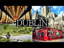 3 Days in DUBLIN Travel Vlog | Trinity College, Guinness Tasting, Irish Music, Countryside