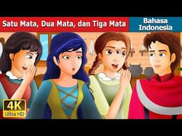 Satu Mata Dua Mata dan Tiga Mata | One Eye Two Eyes and Three Eyes in Indonesian  Fairy Tales