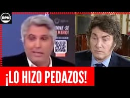 Máxi Montenegro BASADÍSIMO, hizo pedazos al falso liberal Milei por no ir a la cumbre del Mercosur